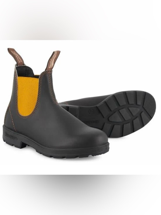 Blundstone Shoes - Blundstone 1919 Unisex Mustard Brown Boots 11